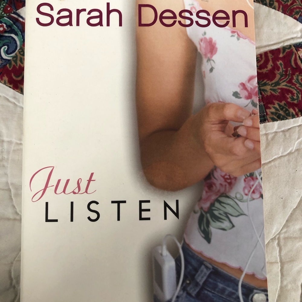 Just Listen by Sarah Dessen Book